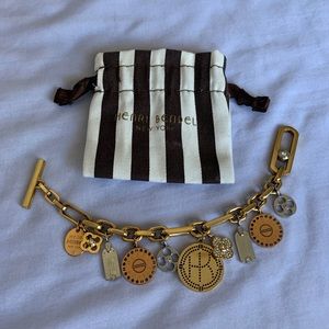 Henri Bendel — Gold Charm Bracelet